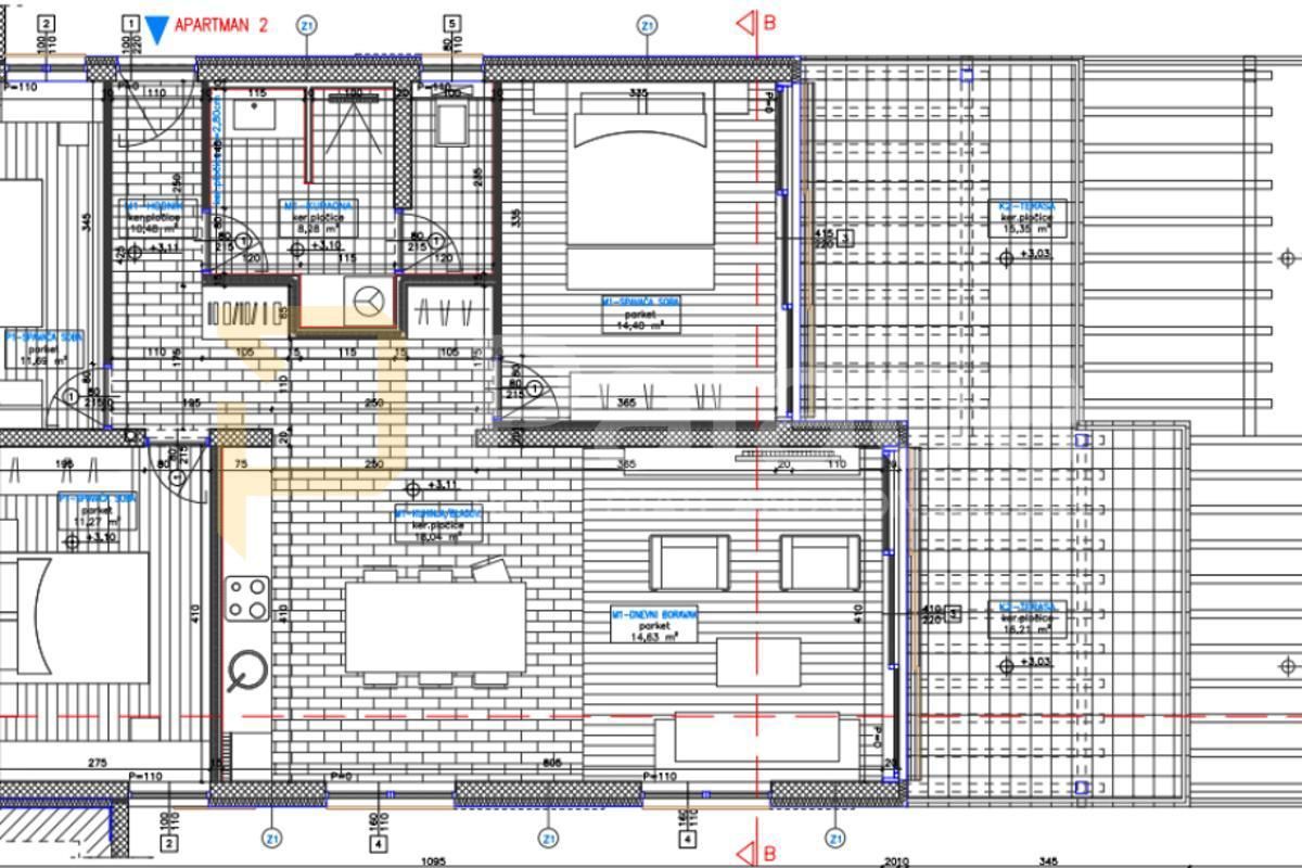 Wohnung zum Kauf 610.000 € 3 Zimmer 99 m²<br/>Wohnfläche 1.<br/>Geschoss Grebastica