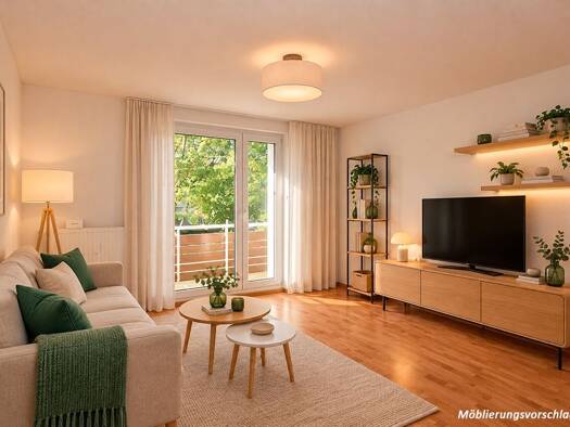 Wohnung zur Miete 414 € 3 Zimmer 59,1 m² 2. Geschoss Moskauer Straße 30 Südstadt Halle (Saale) 06128