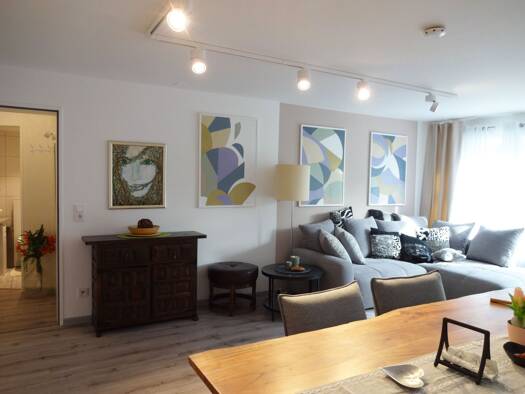 Terrassenwohnung zur Miete 1.100 € 2 Zimmer 55 m² Geschoss EG/2 frei ab 01.08.2026 Büsingen am Hochrhein 78266