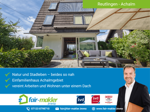 Einfamilienhaus zum Kauf 989.000 € 4 Zimmer 142 m² 840 m² Grundstück Burgholz Reutlingen 72766