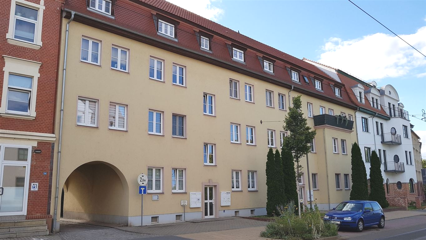 Wohnung zur Miete 335 € 3 Zimmer 53 m²<br/>Wohnfläche 3.<br/>Geschoss Weiße Mauer 36 Merseburg Merseburg 06217