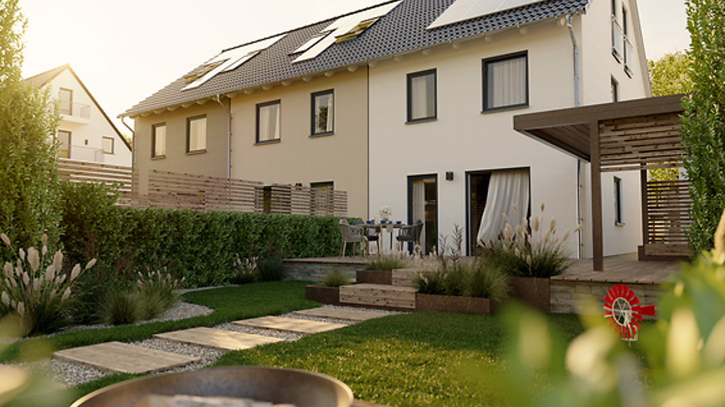 Reihenendhaus zum Kauf - Erstbezug 381.460 € 5 Zimmer 134 m² 200 m² Grundstück Stotternheim Erfurt 99095