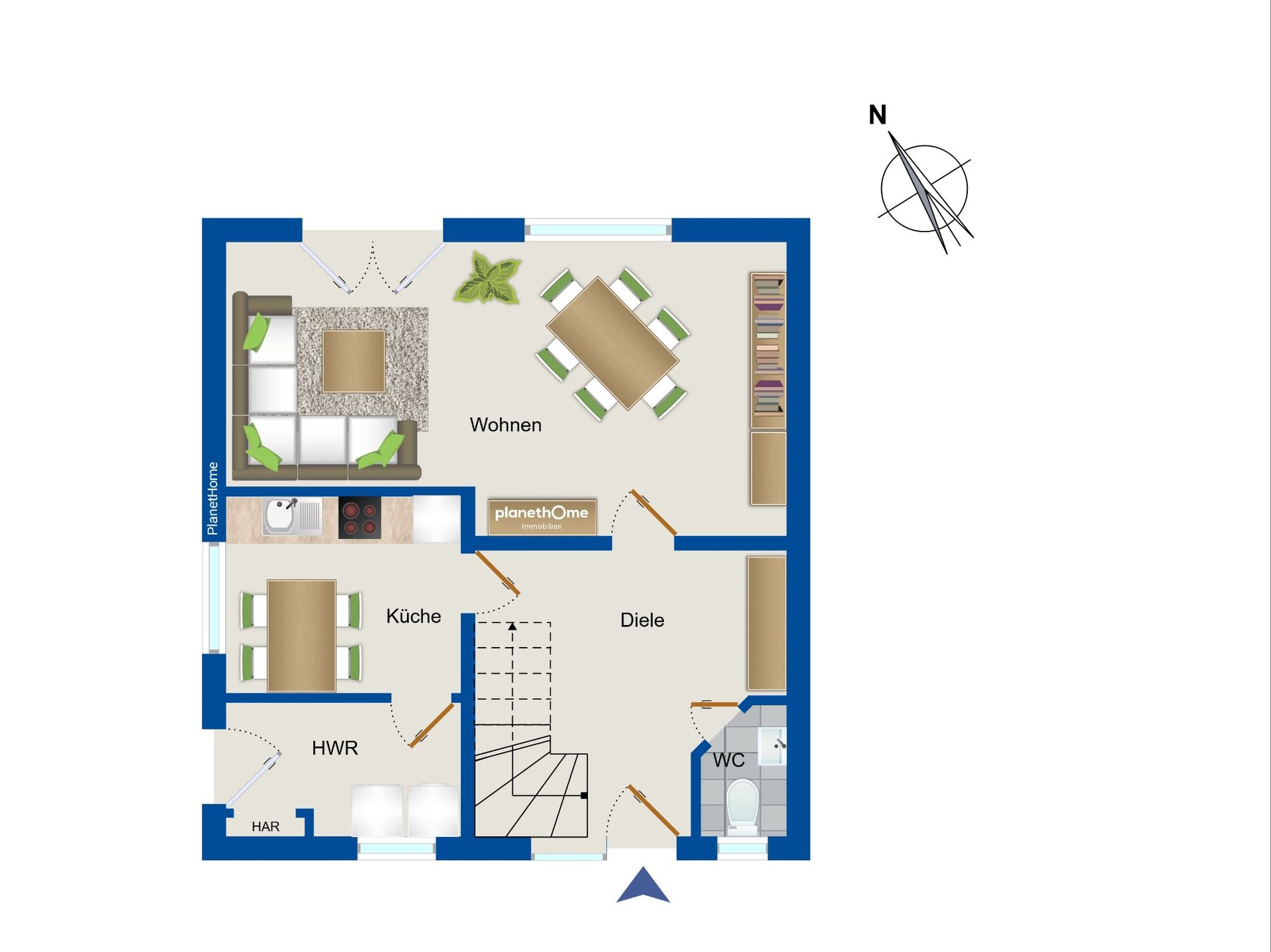 Doppelhaushälfte zum Kauf 329.000 € 4 Zimmer 100 m²<br/>Wohnfläche 243 m²<br/>Grundstück Ofenerdiek Oldenburg (Oldenburg) 26125