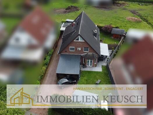 Doppelhaushälfte zum Kauf 318.000 € 5 Zimmer 118,2 m² 370 m² Grundstück Otterstedt Ottersberg / Otterstedt 28870