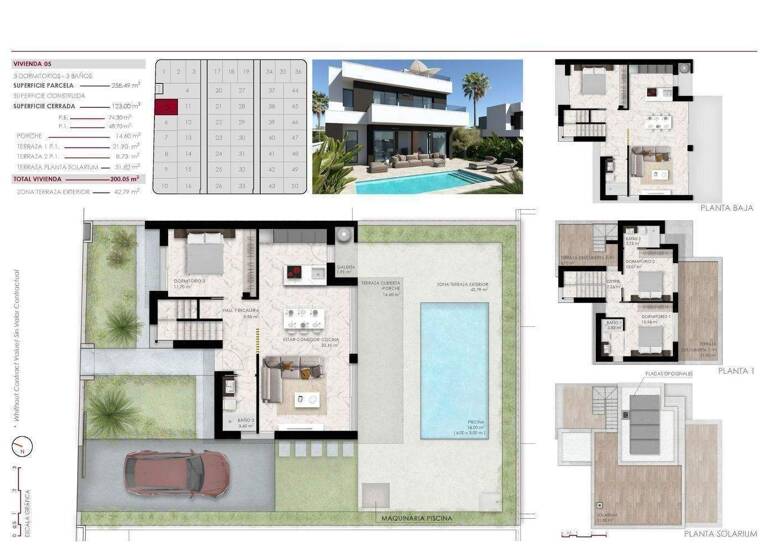 Villa zum Kauf - Erstbezug provisionsfrei 588.000 € 4 Zimmer 123 m² 255 m² Grundstück Ciudad Quesada