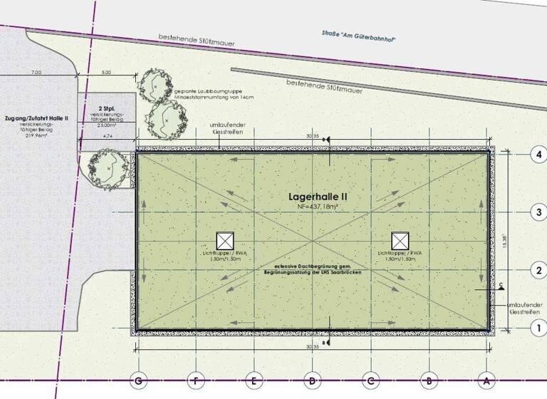 Lagerhalle zum Kauf 600.000 € 437 m² Lagerfläche Dudweiler Saarbrücken 66125