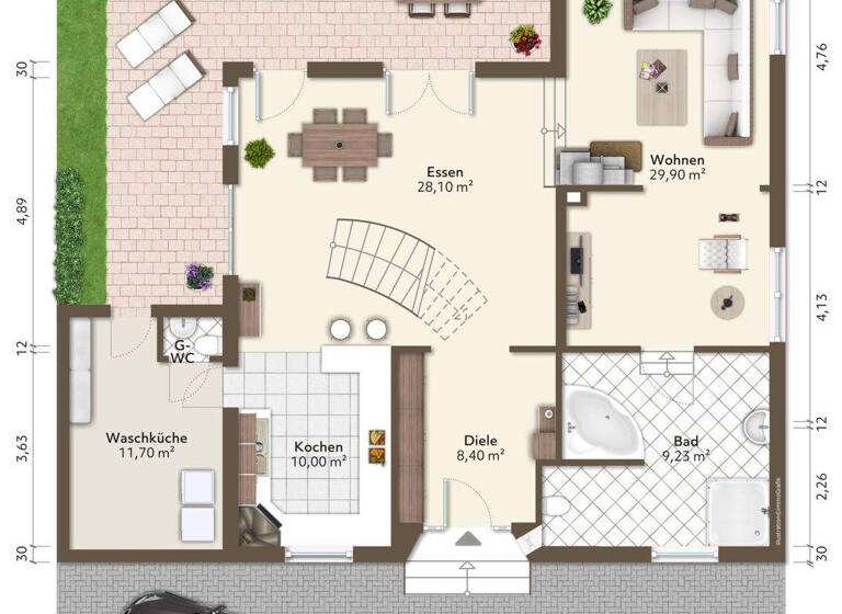 Einfamilienhaus zum Kauf 310.000 € 5 Zimmer 128 m² 471 m² Grundstück Kastellaun 56288