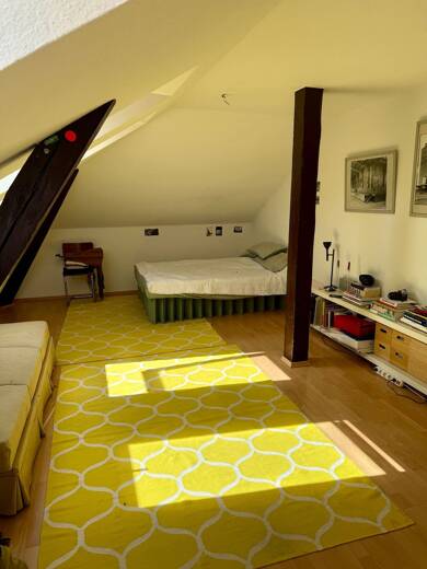 Wohnung zur Miete 885 € 3 Zimmer 88,5 m² Dachgeschoss, Geschoss 3/3 frei ab 01.08.2025 Steubenstraße 36 Westvorstadt Weimar 99423