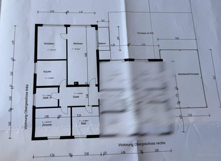 Wohnung zur Miete 990 € 4 Zimmer 120 m² 2. Geschoss Mornshausen Gladenbach / Mornshausen an der Salzböde 35075