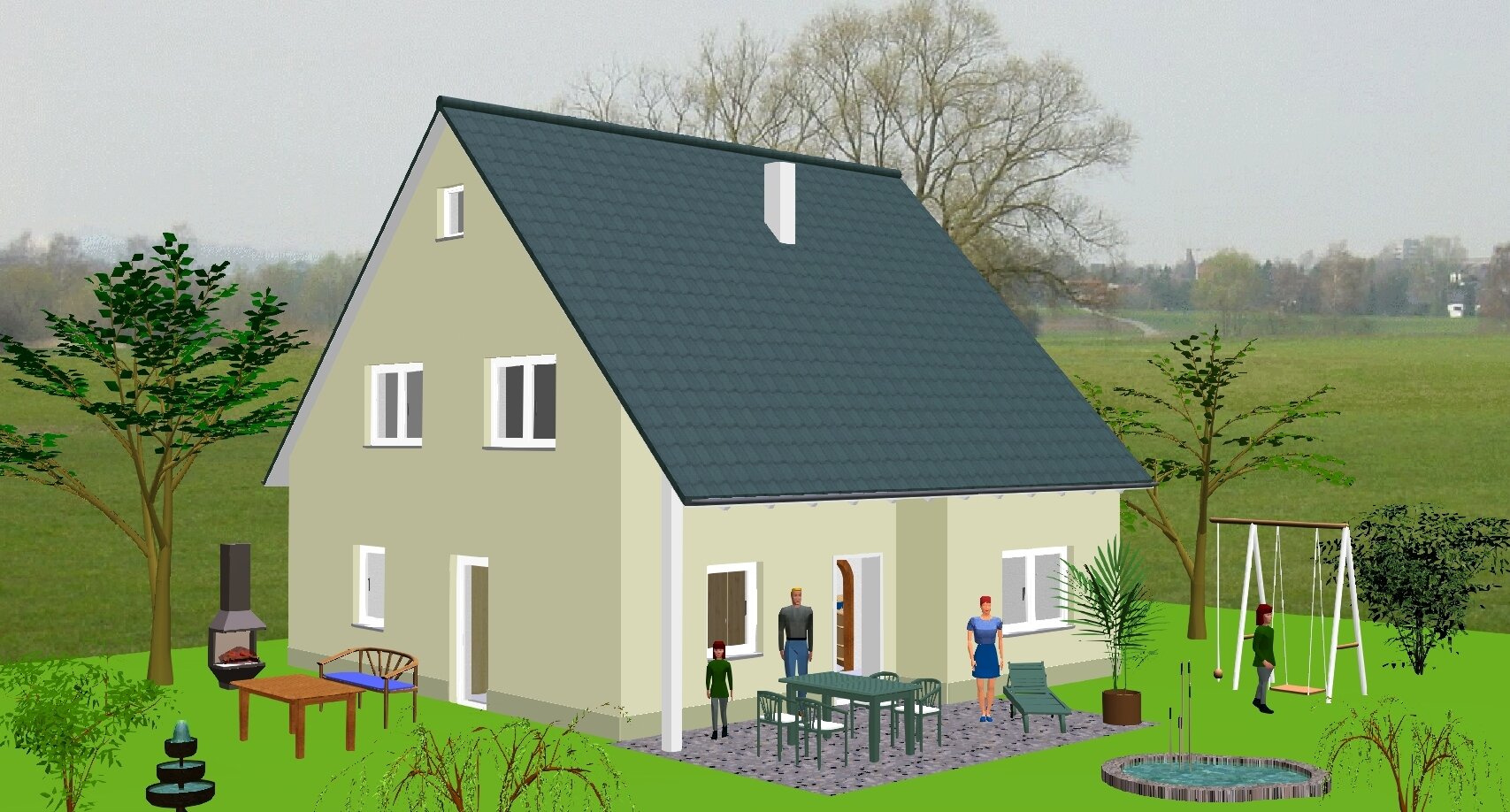 Einfamilienhaus zum Kauf provisionsfrei 330.700 € 5 Zimmer 127 m²<br/>Wohnfläche 700 m²<br/>Grundstück Im Kornfeld Colmberg Colmberg 91598