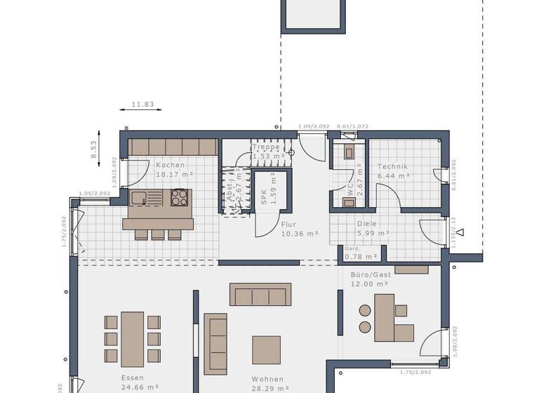 Einfamilienhaus zum Kauf provisionsfrei 2.151.189 € 5 Zimmer 200 m² 2.000 m² Grundstück Kühlungsborn 18225