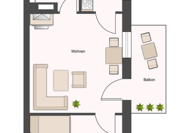 Wohnung zum Kauf 89.000 € 2 Zimmer 39 m² 1. Geschoss Stadtfeld Ost Magdeburg 39108