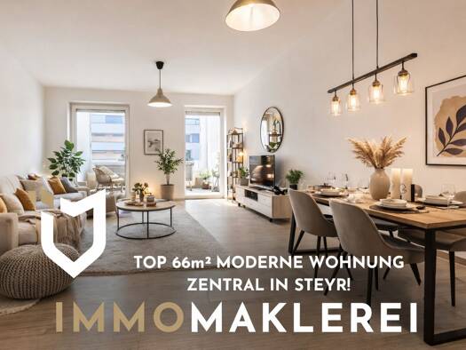 Wohnung zum Kauf 229.000 € 2 Zimmer 66,6 m² Sarning Steyr 4400