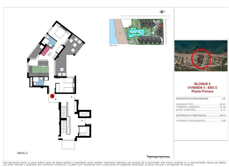 Wohnung zum Kauf 355.000 € 3 Zimmer 84 m² 1. Geschoss LLAC MARACAIBO Denia 03700