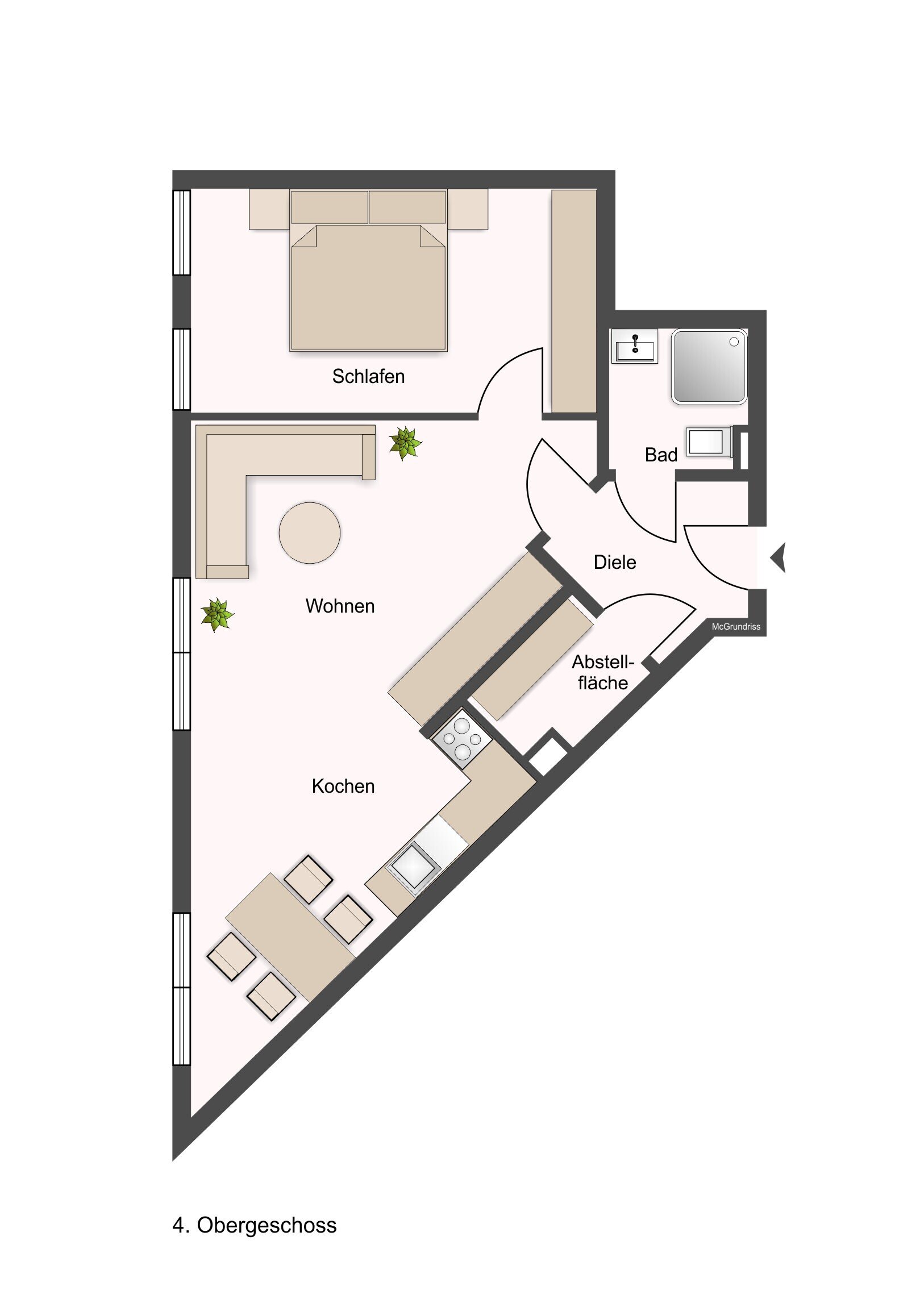 Betreutes-Wohnen zum Kauf als Kapitalanlage geeignet 156.000 € 2 Zimmer 57 m²<br/>Fläche Reudnitz-Thonberg Leipzig 04317