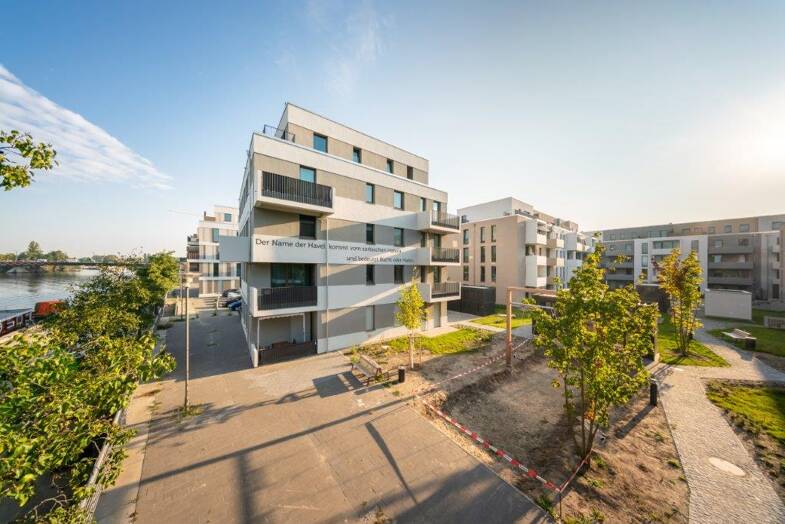 Wohnung zur Miete 857 € 1 Zimmer 45,2 m² 2. Geschoss frei ab sofort Langer-See-Str. 10 Haselhorst Berlin 13599