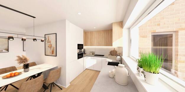 Terrassenwohnung zum Kauf - Neubau 378.658 € 2 Zimmer 71,6 m² EG Hohe Geist 17 Albachten Münster 48163