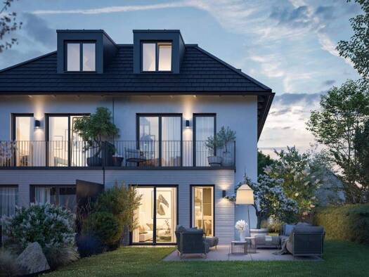 Stadthaus zum Kauf - Erstbezug provisionsfrei 1.015.000 € 6 Zimmer 130 m² 160 m² Grundstück Aubing-Lochhausen-Langwied München 81249