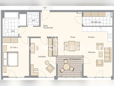 Wohnung zur Miete Tauschwohnung 1.450 € 3 Zimmer 103 m² Brühl - Industriegebiet Freiburg im Breisgau 79108