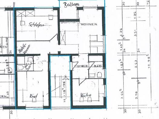 Wohnung zur Miete 910 € 3 Zimmer 75 m² 1. Geschoss Rheinfelden Rheinfelden (Baden) 79618