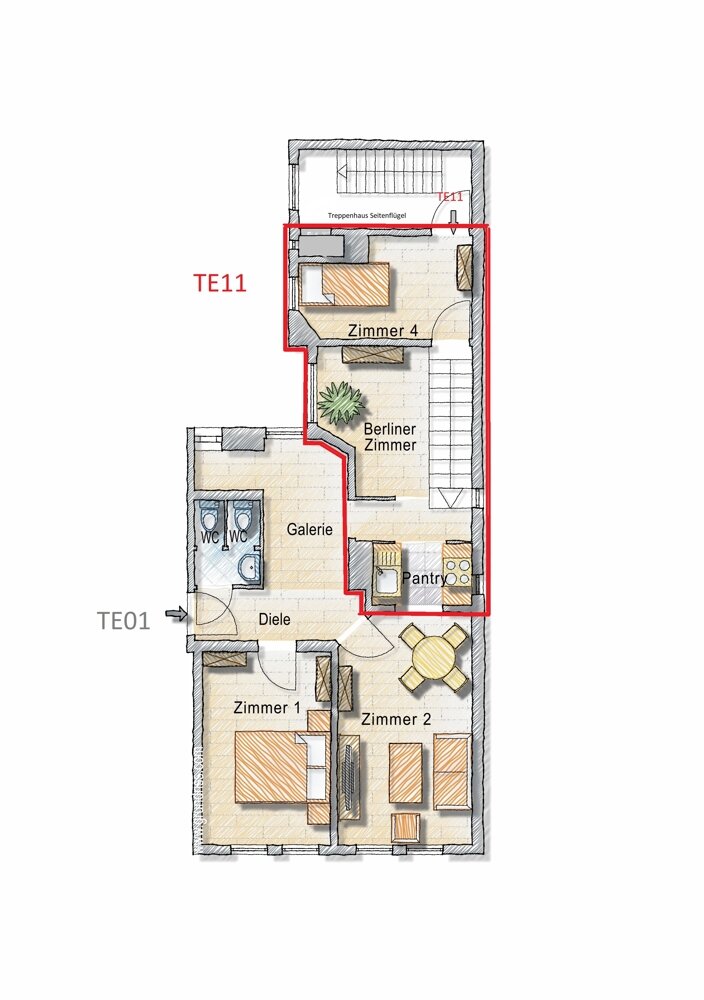 Wohnung zum Kauf 479.000 € 3 Zimmer 86 m²<br/>Wohnfläche EG<br/>Geschoss Dietrich-Bonhoeffer-Straße 28 Prenzlauer Berg Berlin 10407