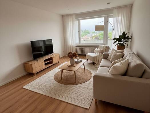 Wohnung zur Miete nur mit Wohnberechtigungsschein 464 € 3 Zimmer 74,9 m² 8. Geschoss frei ab sofort Peterstraße 10 Zentrum Iserlohn 58636