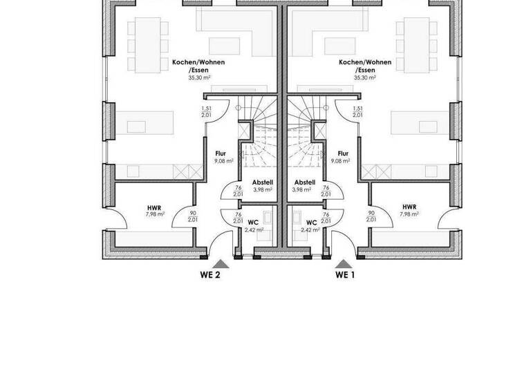 Doppelhaushälfte zum Kauf - Erstbezug 375.000 € 4 Zimmer 128,7 m² 605 m² Grundstück frei ab 01.05.2026 Munkwolstrup Oeversee 24988