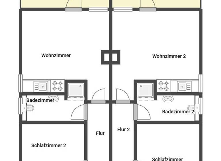 Mehrfamilienhaus zum Kauf als Kapitalanlage geeignet 1.200.000 € 16 Zimmer 450 m² 815,1 m² Grundstück Wiek 18556