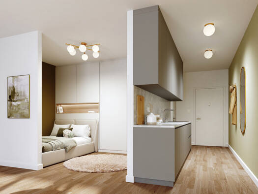 Wohnung zum Kauf - Erstbezug provisionsfrei 525.000 € 1,5 Zimmer 48,4 m² 2. Geschoss Steglitz Berlin 12247