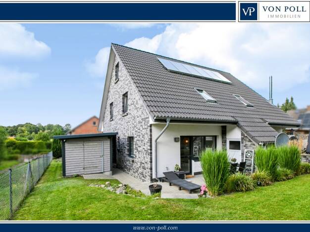 Doppelhaushälfte zum Kauf 315.000 € 4 Zimmer 92,8 m² 409 m² Grundstück Brekendorf 24811