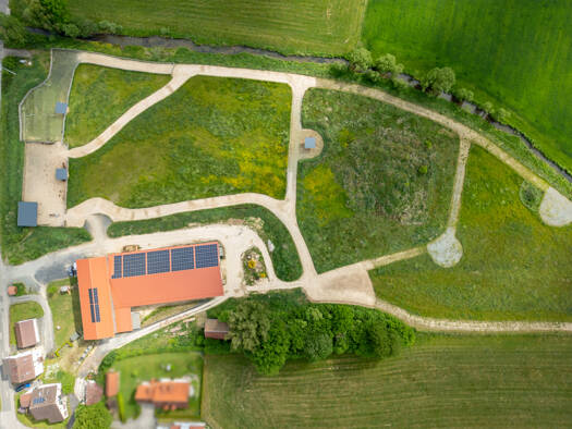 Reiterhof zum Kauf 989.000 € 38.706 m² Grundstück Großensees Leonberg 95666