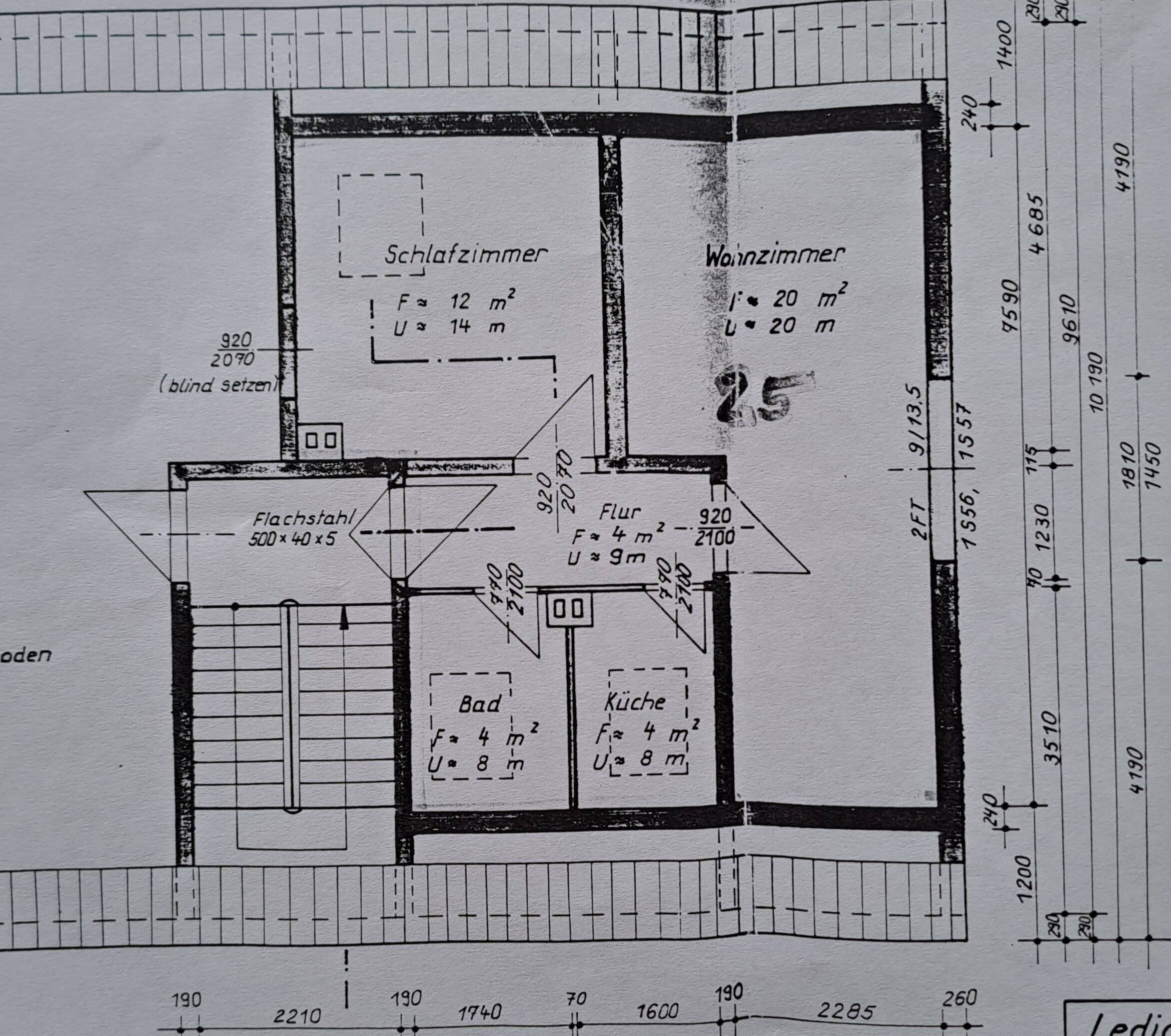 Wohnung zum Kauf provisionsfrei 49.900 € 2 Zimmer 35 m²<br/>Wohnfläche Hoyersburger Straße 67a Salzwedel Salzwedel 29410