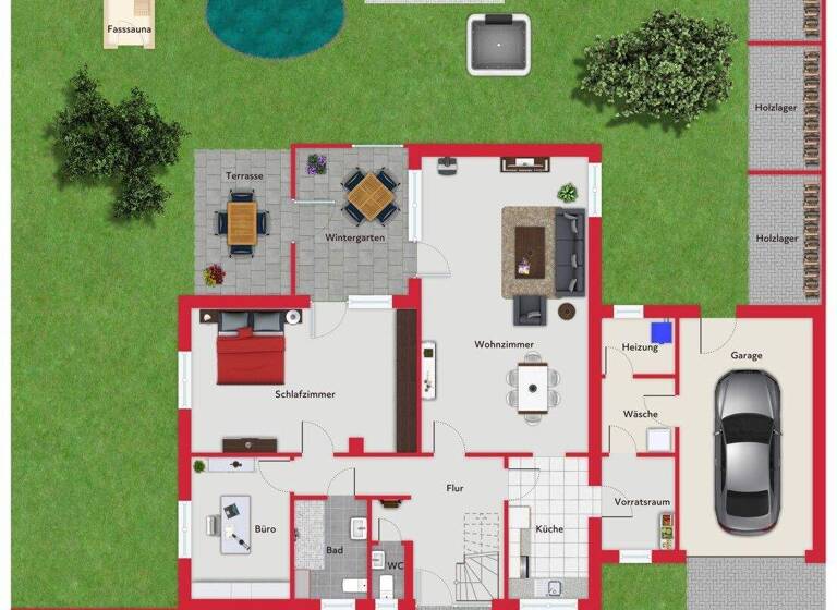 Einfamilienhaus zum Kauf 485.000 € 6 Zimmer 180,8 m² 584 m² Grundstück Tungeln Wardenburg 26203