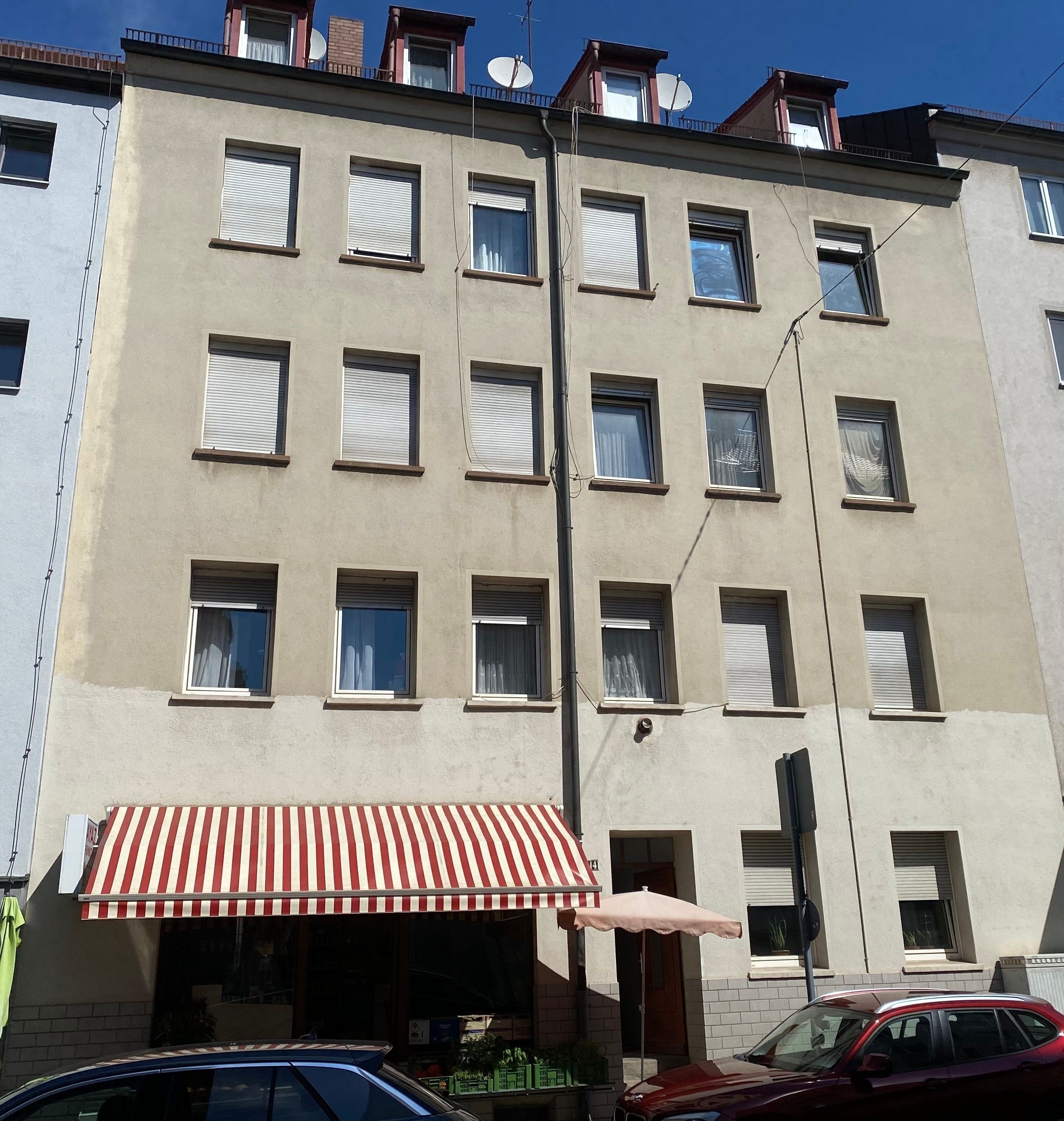 Mehrfamilienhaus zum Kauf als Kapitalanlage geeignet 1.130.000 € 472 m²<br/>Wohnfläche 206 m²<br/>Grundstück Uhlandstraße Nürnberg 90408