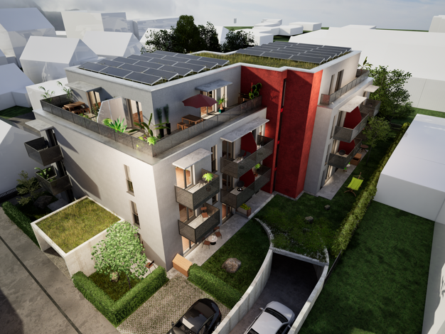 Penthouse zum Kauf - Neubau provisionsfrei als Kapitalanlage geeignet 941.900 € 1 Zimmer 118 m² Markgrafenstraße 50 Kriegshaber Augsburg 86156