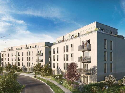 Terrassenwohnung zum Kauf - Neubau 709.000 € 3,5 Zimmer 71,6 m² EG frei ab sofort Mortonstraße 24 Milbertshofen-Am Hart München 80937