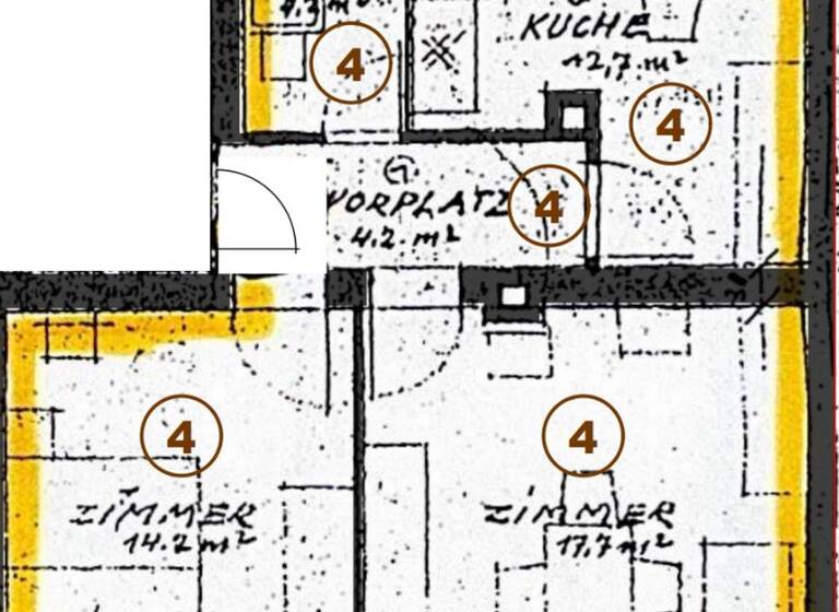 Wohnung zum Kauf provisionsfrei 189.000 € 2 Zimmer 52,2 m² frei ab sofort Steinbühl Nürnberg 90443