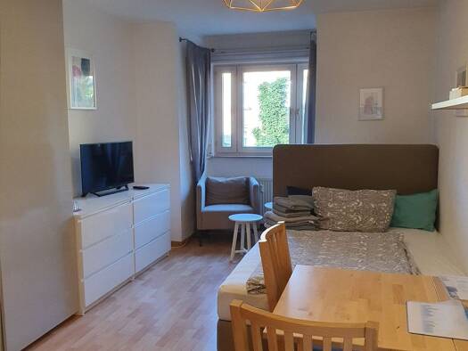 Wohnung zur Miete Wohnen auf Zeit 875 € 1 Zimmer 28 m² frei ab 01.08.2026 Stuttgart-Mitte 70191