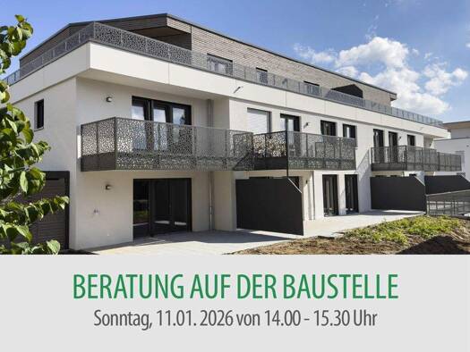 Wohnung zum Kauf - Erstbezug provisionsfrei 554.000 € 4 Zimmer 113,1 m² EG Seestraße 19 Güglingen 74363
