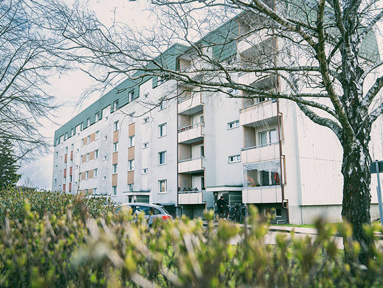 Wohnung zur Miete 405 € 3 Zimmer 61,9 m² 4. Geschoss frei ab 01.07.2025 Brüssower Allee 54 Prenzlau Prenzlau 17291