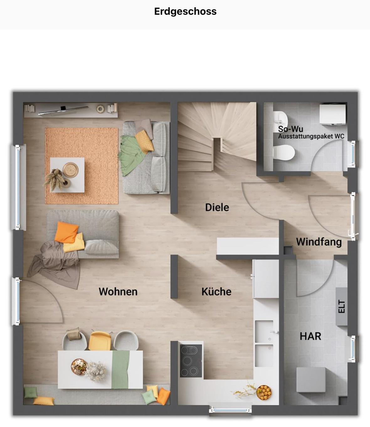 Immobilie in Altenkunstadt - Town & Country "FürDich"| ca. 103 m² (DIN 277) | 4 Zimmer | Bad + Gäste-WC | durchdachter Grundriss in Woffendorf bei Altenkunstadt - Bild 4