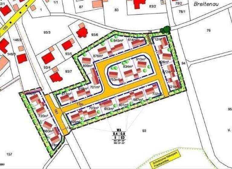 Einfamilienhaus zum Kauf provisionsfrei 308.000 € 4 Zimmer 106 m² 700 m² Grundstück Breitenau Breitenau Feuchtwangen 91555