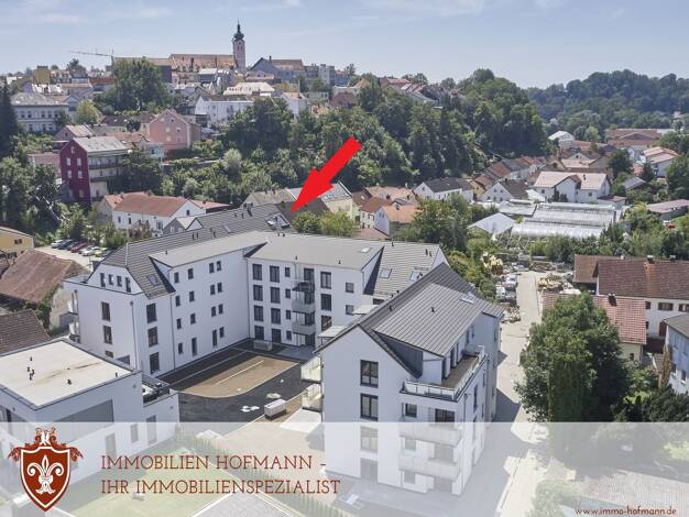 Wohnung zum Kauf - Erstbezug 259.000 € 3 Zimmer 57,7 m² Dachgeschoss, 4. Geschoss Landau Landau an der Isar 94405