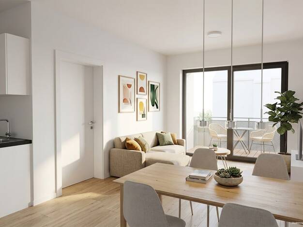Wohnung zum Kauf - Erstbezug provisionsfrei 277.250 € 2 Zimmer 57,4 m² 2. Geschoss Bad Hersfeld Bad Hersfeld 36251