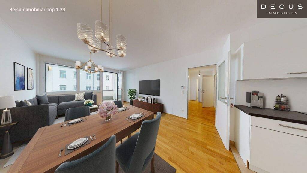 Wohnung zur Miete 810 € 2 Zimmer 2. Geschoss Wien 1210