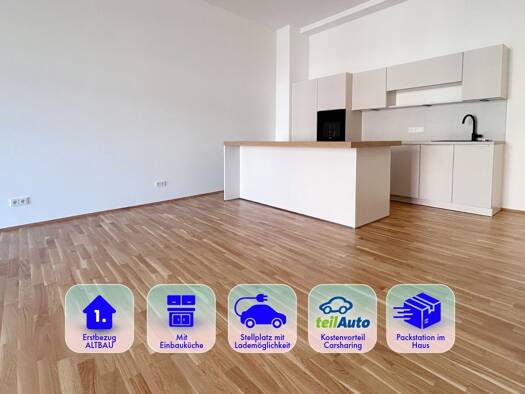 Wohnung zur Miete - Erstbezug 1.302 € 3 Zimmer 117,3 m² 2. Geschoss frei ab sofort Straße der Nationen Zentrum Chemnitz 09111