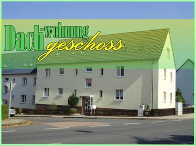 Wohnung zur Miete 322 € 2 Zimmer 50 m² Dachgeschoss, 2. Geschoss Stephan-Neuwirth-Straße 8 Lutherstadt Eisleben Eisleben 06295