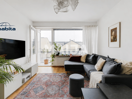 Wohnung zum Kauf 449.000 € 2 Zimmer 54 m² 6. Geschoss Tehtaankatu 8 Helsinki 00140
