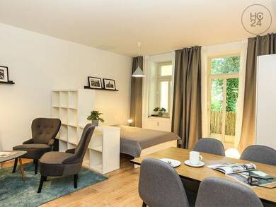 Wohnung zur Miete Wohnen auf Zeit 850 € 1 Zimmer 40 m² frei ab 01.09.2025 Südvorstadt Leipzig 04275
