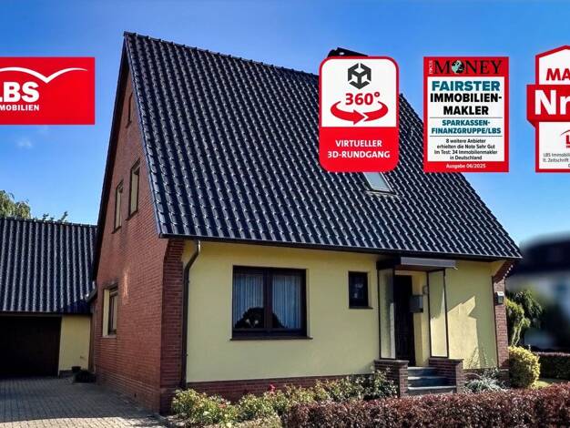 Einfamilienhaus zum Kauf 195.000 € 4 Zimmer 98 m² 652 m² Grundstück Brake Brake 26919